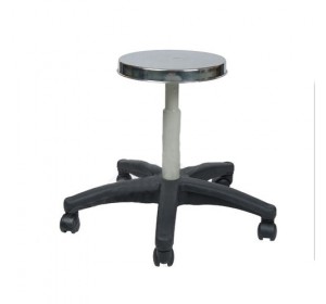Wellton Healthcare Revolving Stool SS with Wheels WH 1432