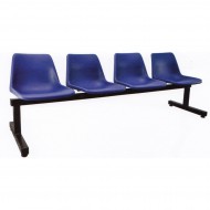 Wellton Healthcare Waiting Chair Plastic 4 Seater WH 1442