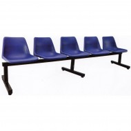 Wellton Healthcare Waiting Chair Plastic 5 Seater WH 1443