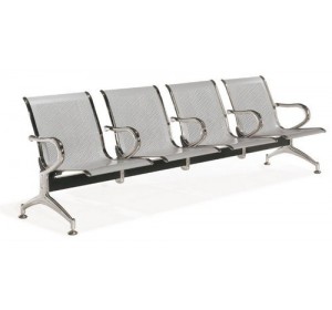 Wellton Healthcare Waiting Chair Metal 4 Seater WH 1446