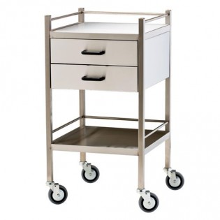 Wellton Healthcare Utility Trolley Two Drawer WH 1490