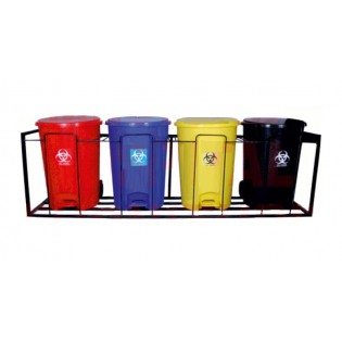 Wellton Healthcare Waste Bin Color Coded 55L WH 1519 Wellton Healthcare Waste Bin Color Coded 55L WH 1519