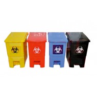 Wellton Healthcare Waste Bin Color Coded WH 1520