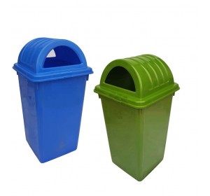 Wellton Healthcare Waste Bin Plastic with Closed Lid WH 1513