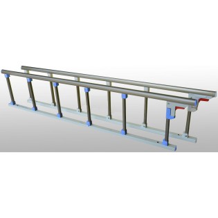 Wellton Healthcare Side Railing Aluminium WH 1540 Wellton Healthcare Side Railing Aluminium WH 1540