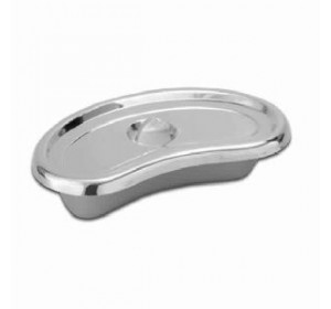 Wellton Healthcare Kidney Tray With Cover Stainless Steel 202 Grade WH 1552