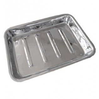 Wellton Healthcare Instrument Tray Without Cover Stainless Steel 202 Grade Deluxe WH 1563