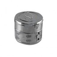 Wellton Healthcare Dressing Drum Jointless Stainless Steel 202 Grade WH 1580