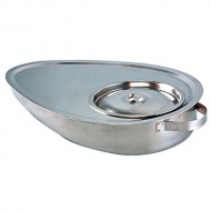 Wellton Healthcare Bedpan Male Stainless Steel Jointed 202 Grade WH 1590