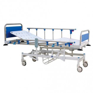 Wellton Healthcare ICU Bed Electric SS Panels & Collapsible Railings WH 1401 Wellton Healthcare ICU Bed Electric SS Panels & Collapsible Railings WH 1401