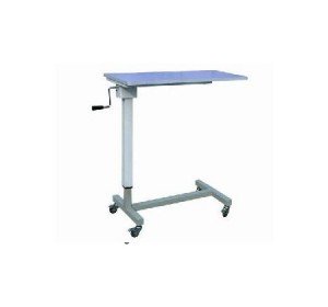 Wellton Healthcare Overbed Bedside Table Adjustable 2 Section WH 1450