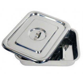 Wellton Healthcare 15"x12" Instrument Trays With Cover WH1247