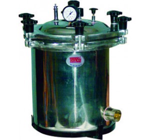 Wellton Healthcare PLT-105-a 2 KW Stainless Steel Portable Autoclave