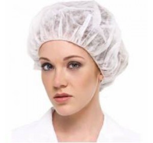 Wellton Healthcare 18 Inch Disposable Bouffant Cap Pack of 100 pcs