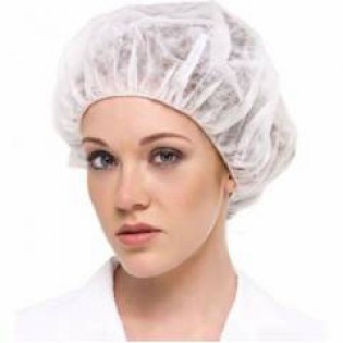 Wellton Healthcare 18 Inch Disposable Bouffant Cap Pack of 100 pcs Wellton Healthcare 18 Inch Disposable Bouffant Cap Pack of 100 pcs